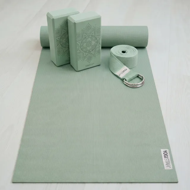 yogistar-yoga-set-starter-edition-velvet-mint-yogamatte-2-bl-cke-gurt image 1