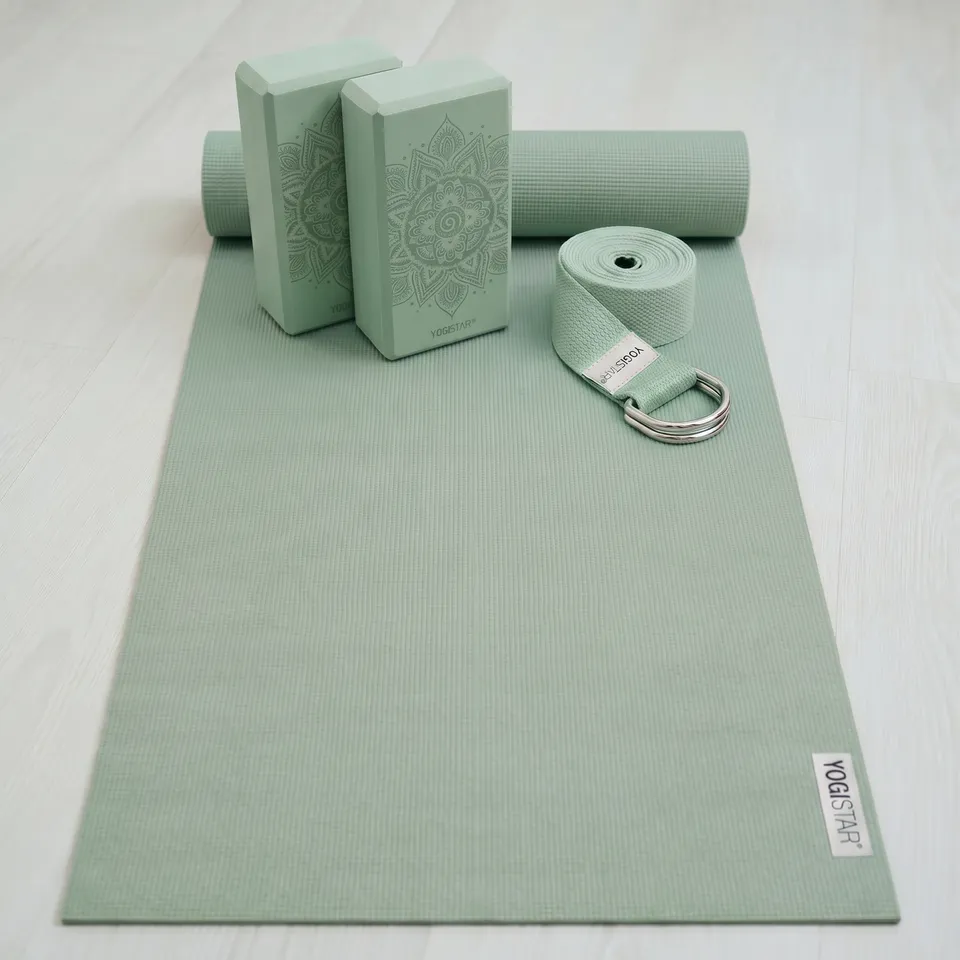 yogistar-yoga-set-starter-edition-velvet-mint-yogamatte-2-bl-cke-gurt image 1