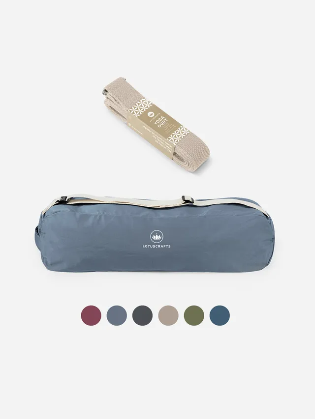 lotuscrafts-yoga-tasche-gurt-set-bio-baumwolle image 1