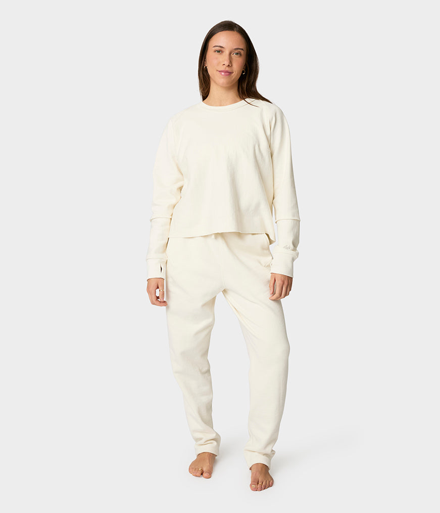 manduka-damen-cas-crew-sweatshirt-bio-baumwolle-hanf image 5