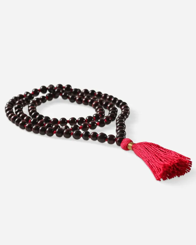 lotuscrafts-rosenholz-mala-dunkles-rosenholz-108-perlen image 1
